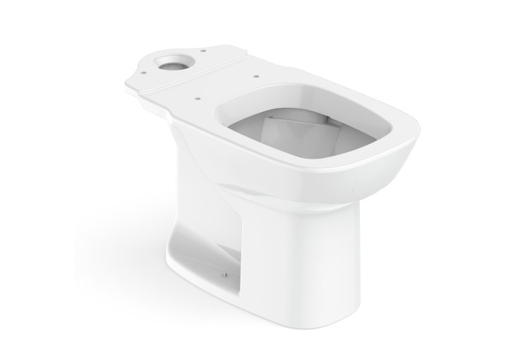 SQUARE - Bacia para caixa acoplada sifônica