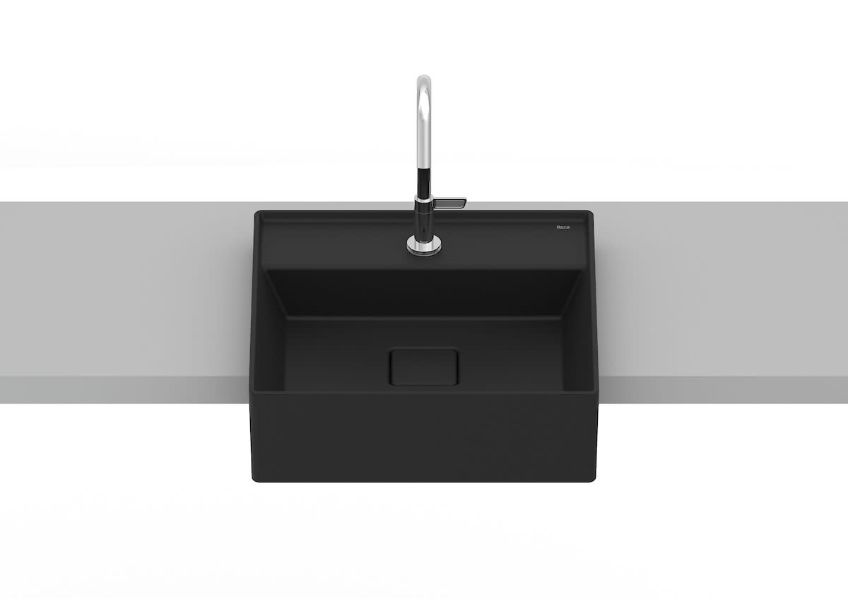 Cubas de semiencaixe Matte Black Terra A32722P080 Roca