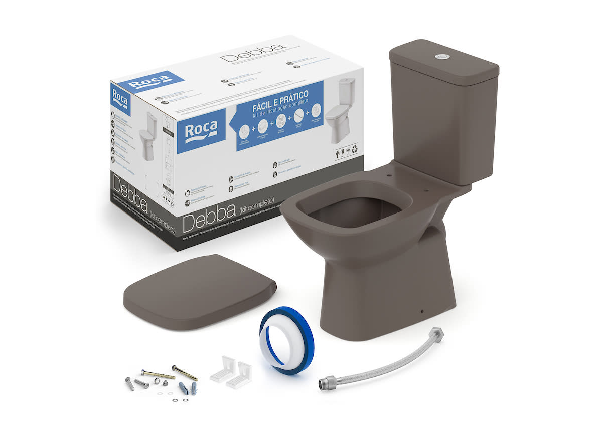 Bacias para caixa acoplada Café Debba C329723015 Roca