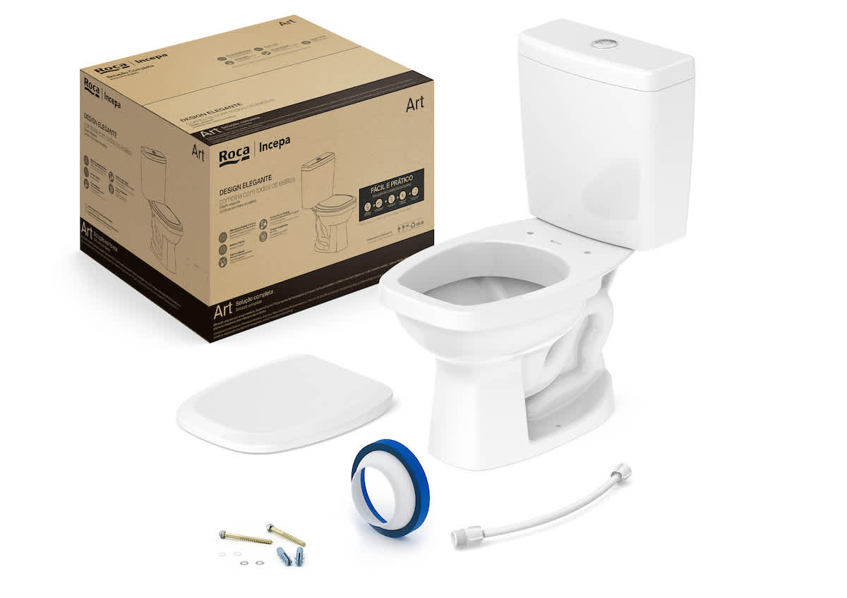Bacias para caixa acoplada Branco Art 1507230010100 Roca