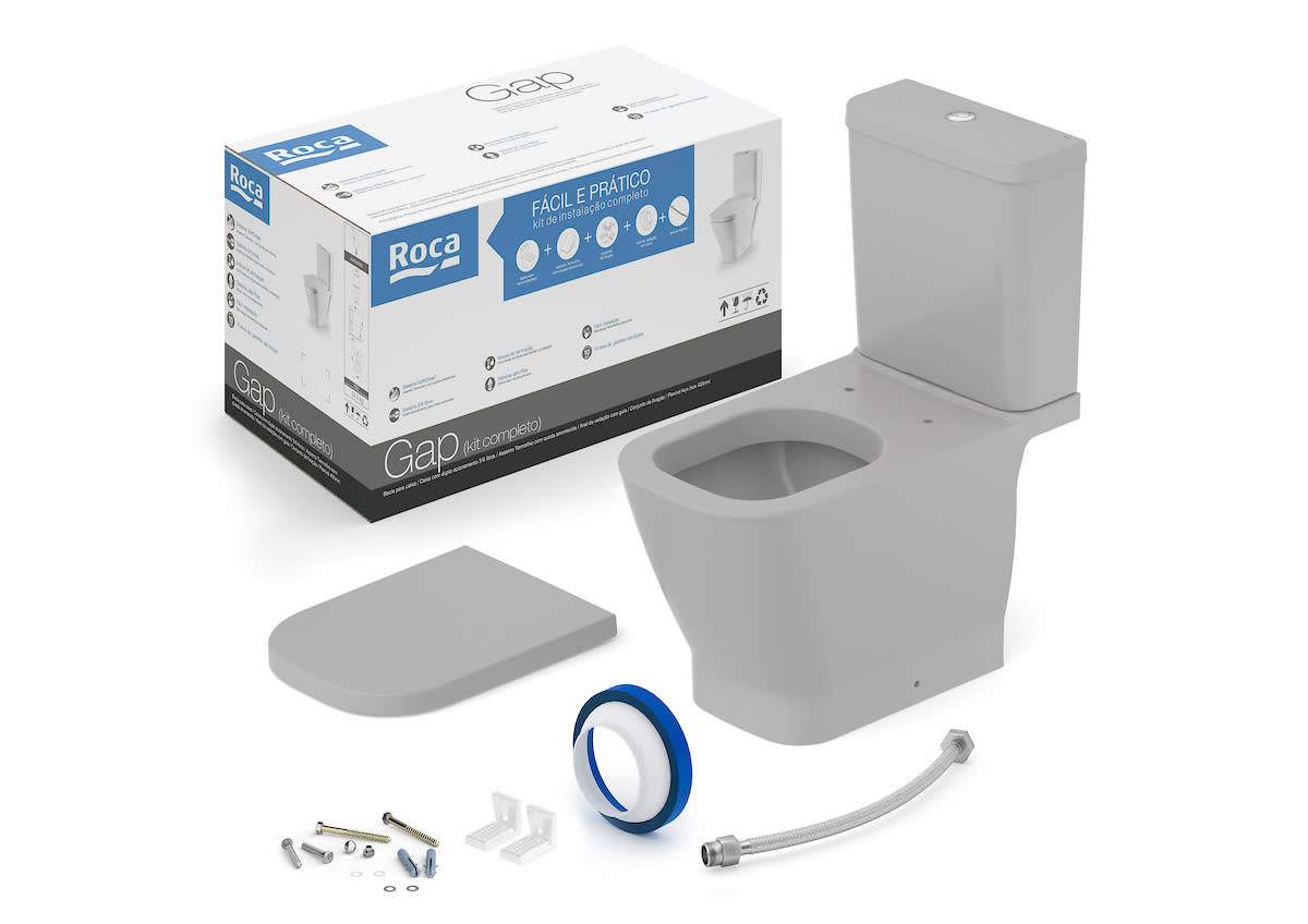 Bacias para caixa acoplada Blanco Matte Gap C323723017 Roca