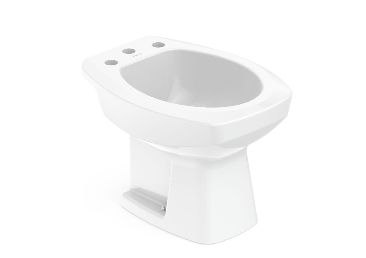 Bidês de pé Branco Thema 1254000010100 Roca