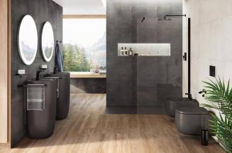 Banheiro com louça preta: 4 jeitos sofisticados de usar | Roca